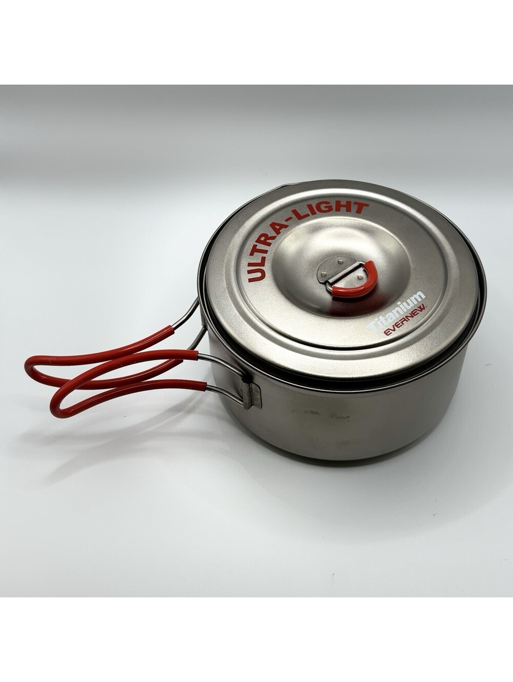 Evernew Titanium Ultralight Cooking Pot 600ml Made In Japan Mountaineering